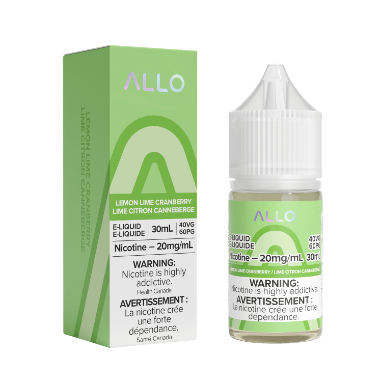 Allo Juice Nic Salt - Lemon Lime Cranberry