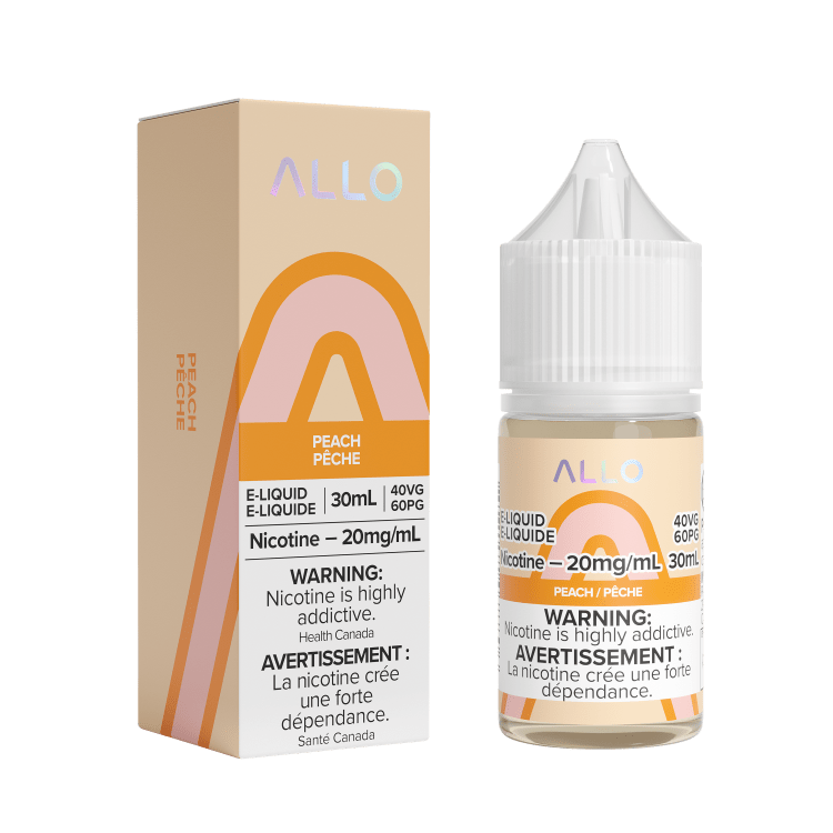 Allo Juice Nic Salt - Peach
