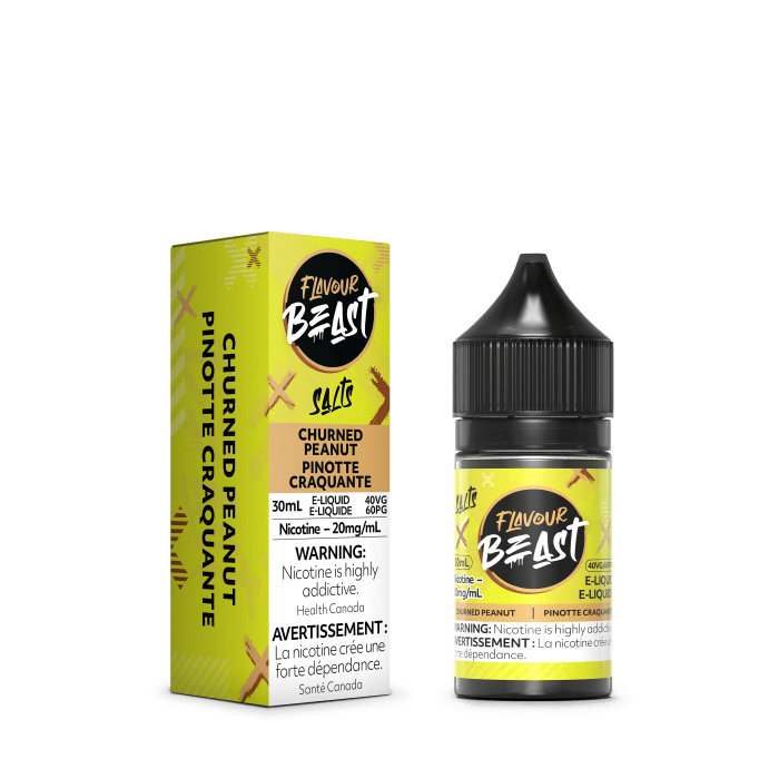 Flavour Beast Juice Nic Salt - Churned Peanut
