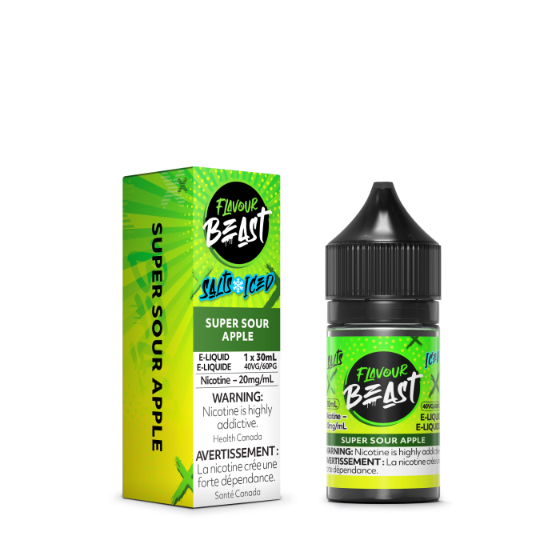 Flavour Beast Juice Nic Salt - Super Sour Apple