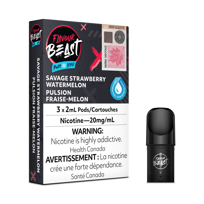 Flavour Beast Pod - Savage Strawberry Watermelon