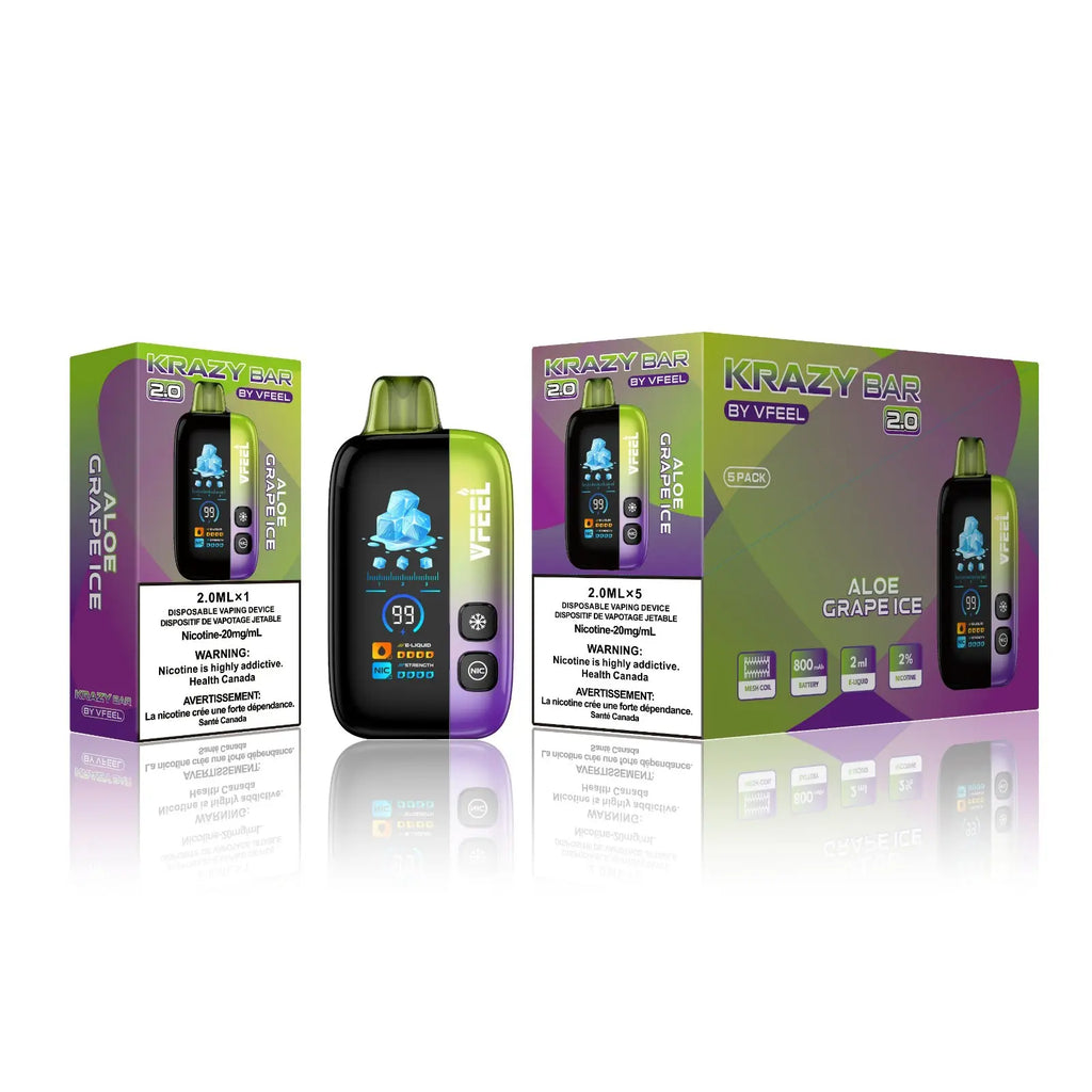 Krazy Bar 2.0 50K Disposable Vape (Intense)