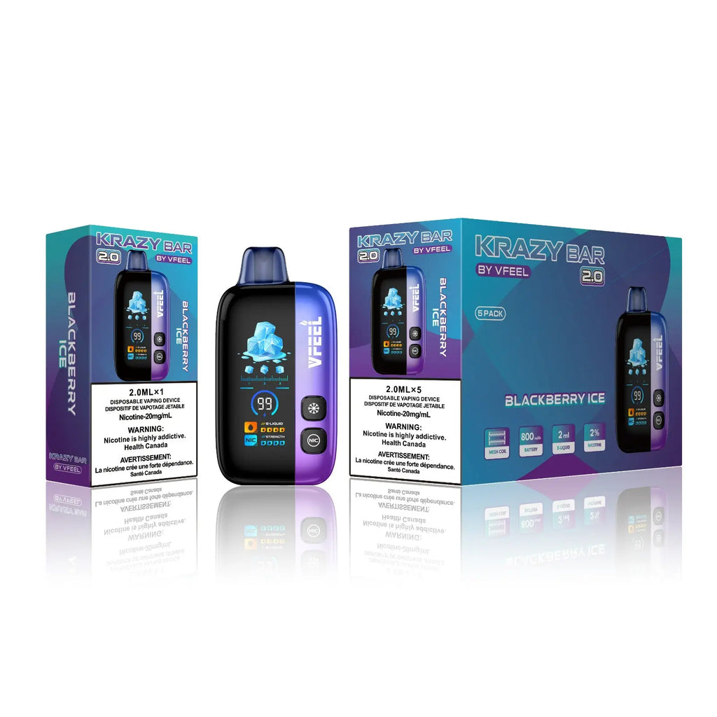 Krazy Bar 2.0 50K Disposable Vape (Intense)