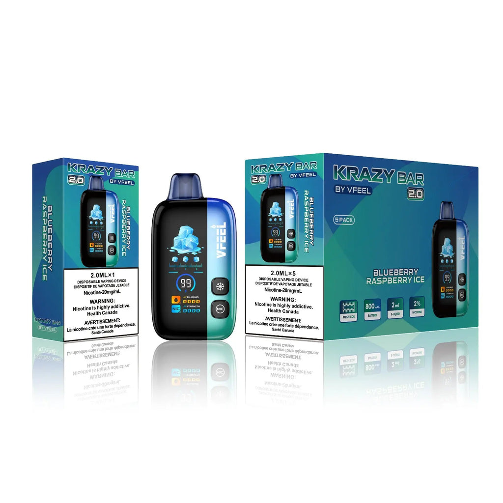 Krazy Bar 2.0 50K Disposable Vape (Intense)