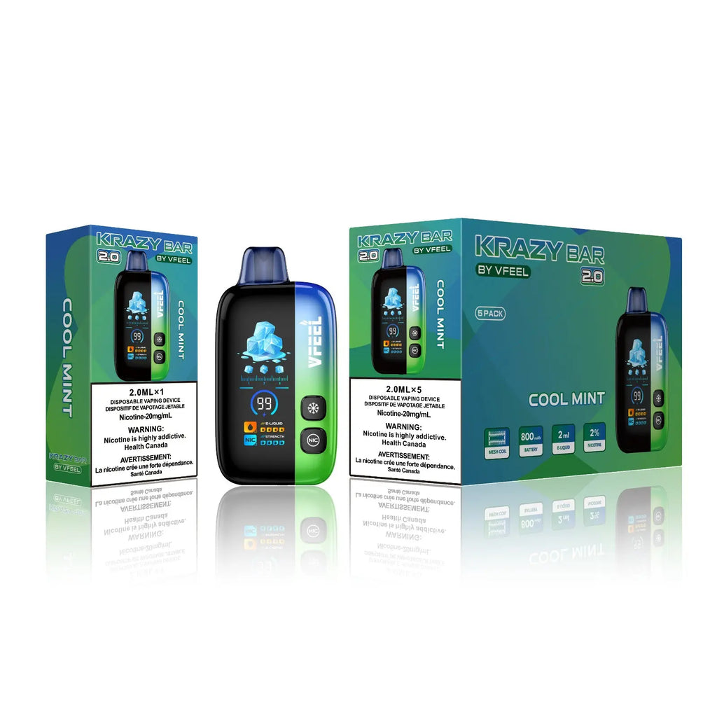 Krazy Bar 2.0 50K Disposable Vape (Intense)