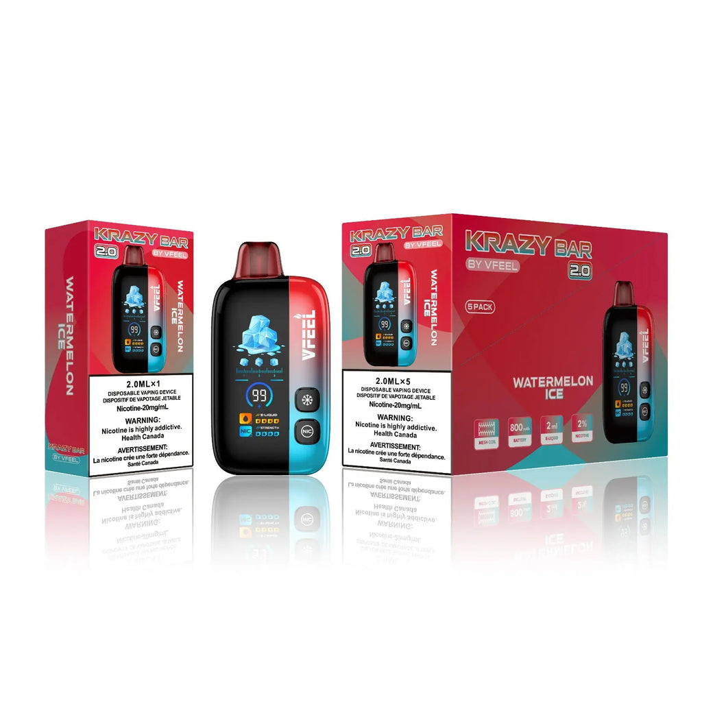 Krazy Bar 2.0 50K Disposable Vape (Intense)