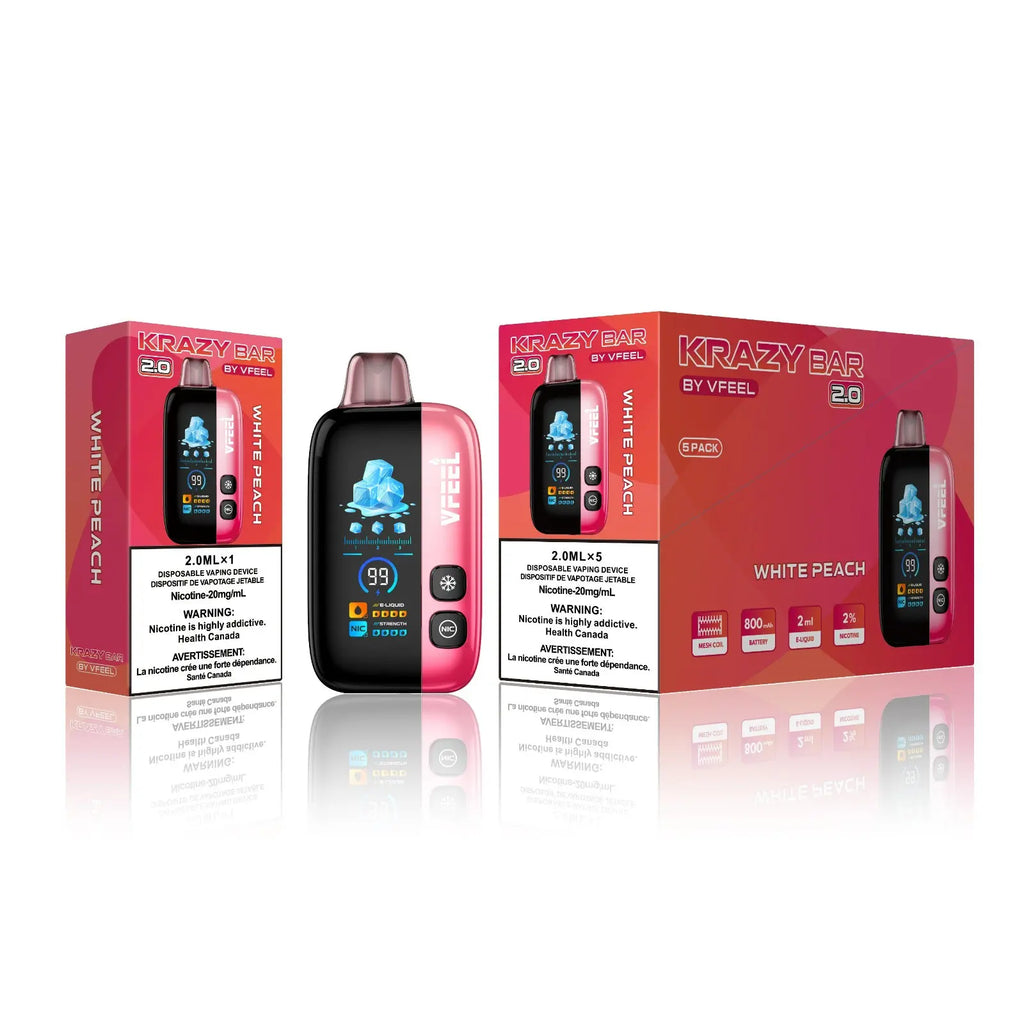 Krazy Bar 2.0 50K Disposable Vape (Intense)