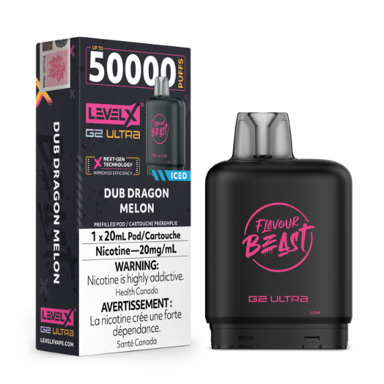 Flavour Beast Level X G2 Ultra 50K Puffs Pods