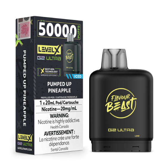 Flavour Beast Level X G2 Ultra 50K Puffs Pods