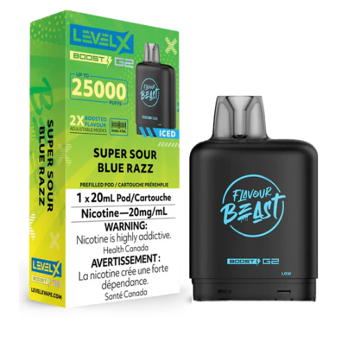 Flavour Beast Level X Boost G2 25000(25K) Pods