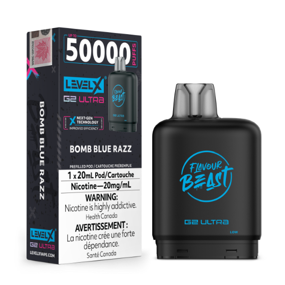Flavour Beast Level X G2 Ultra 50K Puffs Pods