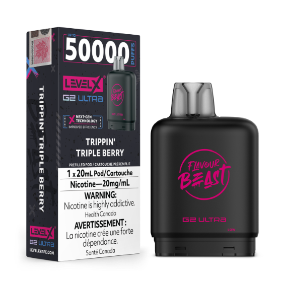 Flavour Beast Level X G2 Ultra 50K Puffs Pods