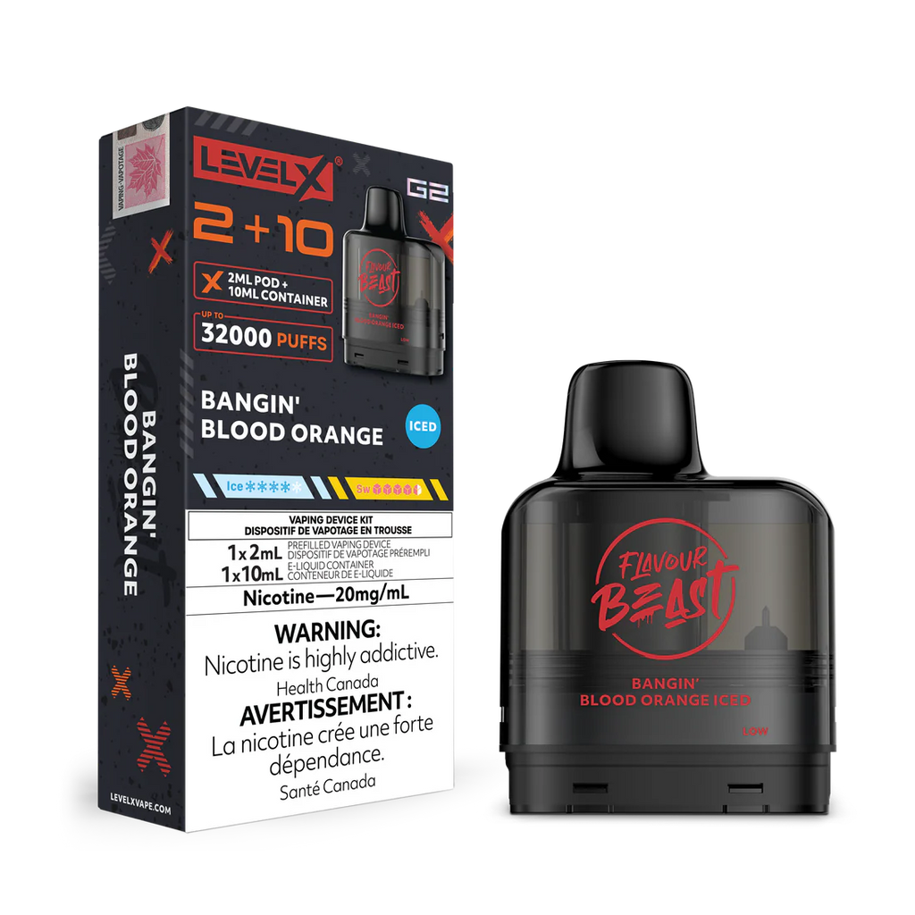 Flavour Beast Level X G2 (2+10) 32K Puff Pods