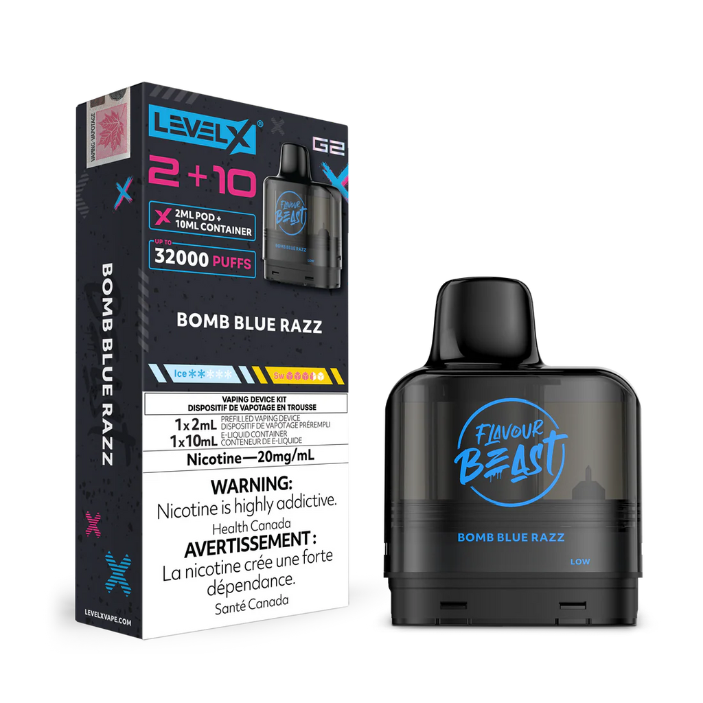 Flavour Beast Level X G2 (2+10) 32K Puff Pods