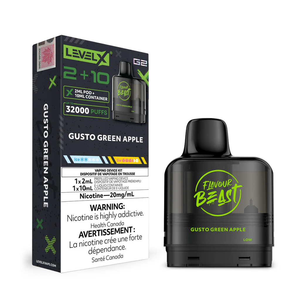 Flavour Beast Level X G2 (2+10) 32K Puff Pods