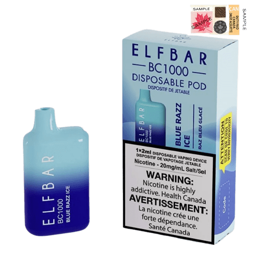Elf Bar BC1000 Disposable Vape - Blue Razz Ice