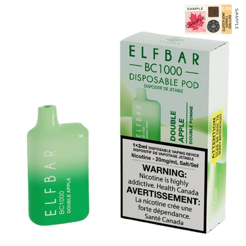Elf Bar BC1000 Disposable Vape - Double Apple