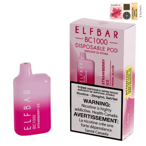 Elf Bar BC1000 Disposable Vape - Strawberry Ice