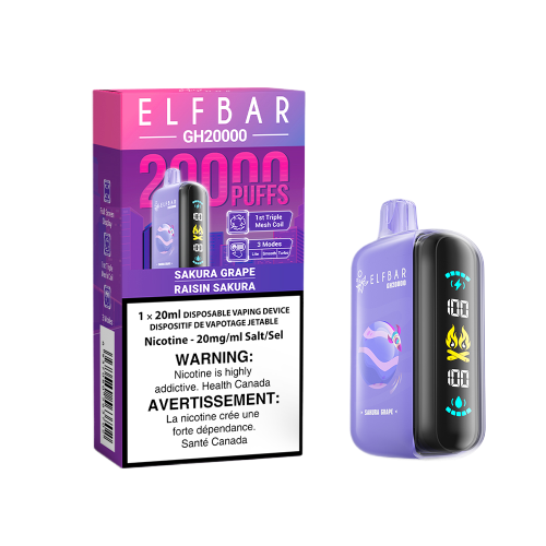Elf Bar GH20K 20000 Puffs Disposable Vape