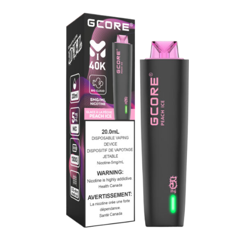 GCORE Hookah 40K Puffs Disposable Vape (Freebase)