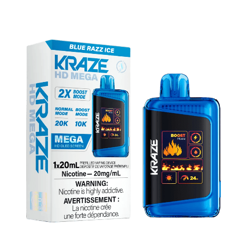 Kraze HD Mega 20K Disposable Vape