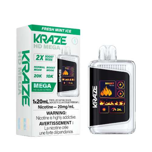 Kraze HD Mega 20K Disposable Vape