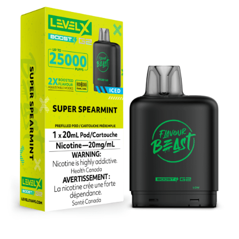 Flavour Beast Level X Boost G2 25000(25K) Pods