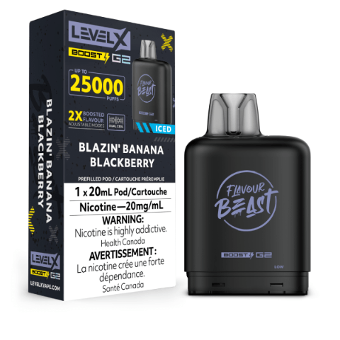 Flavour Beast Level X Boost G2 25000(25K) Pods