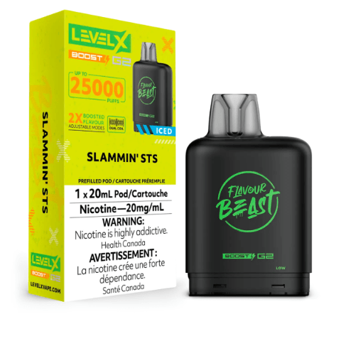 Flavour Beast Level X Boost G2 25000(25K) Pods