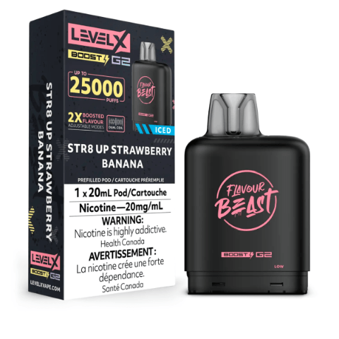Flavour Beast Level X Boost G2 25000(25K) Pods