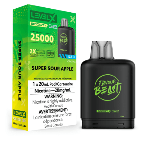 Flavour Beast Level X Boost G2 25000(25K) Pods