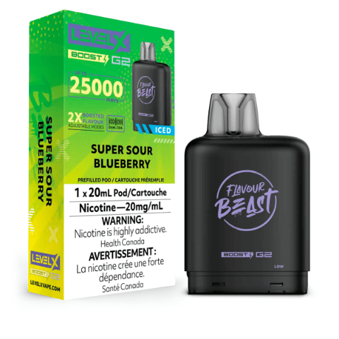 Flavour Beast Level X Boost G2 25000(25K) Pods