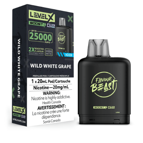 Flavour Beast Level X Boost G2 25000(25K) Pods